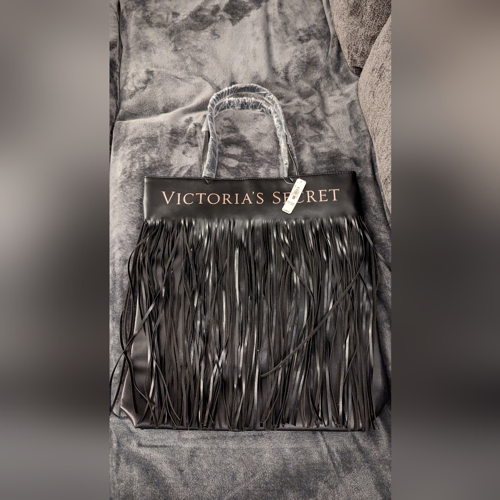 Victoria's Secret tote with Fringe